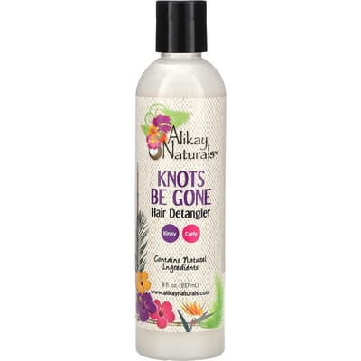 Alikay Naturals, Knots Be Gone, Haarontklitter, 8 fl oz (237 ml) white