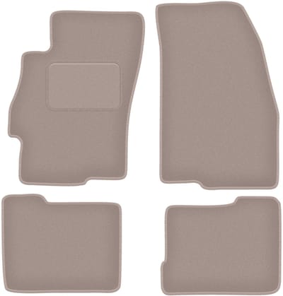 Beige veloursmatten voor: Fiat Linea sedan (2009-2015)