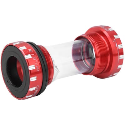 ZTTO Legering Fiets BB109 Keramiek Geïntegreerde Schroefdraad Lagers Schroefdraad Trapas Fiets rood