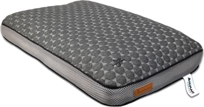 Human Comfort Brive XL – Bamboe Fleece Kussen – Memory Foam – Ademend en Antibacterieel - Grijs