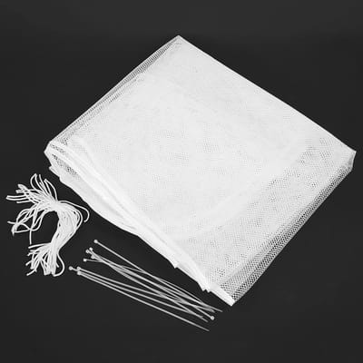 Dailygoods- Veiligheidsnet 3 Meter - Balkonveiligheidsnet - Trapleuning Bescherming - Slijtvast Polyester - Eenvoudig te Installeren - Bescherming voor Baby/Huisdier - Balkonnet