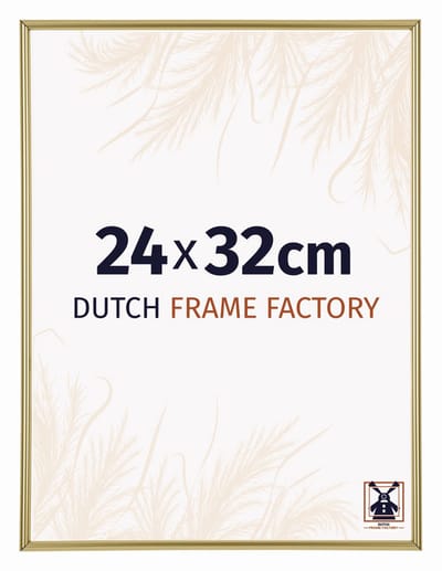 Fotolijst 24x32 cm - Kunststof - Goud - Angers