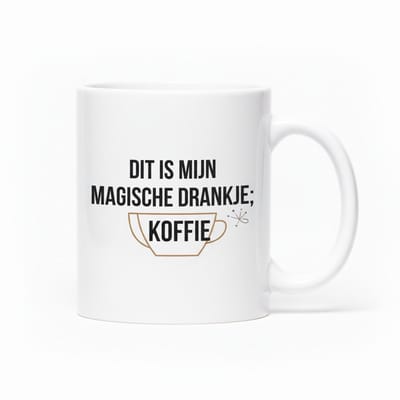 Nevolis® | Koffiemok 330ml met Uniek Design | Ontwerp Jouw Eigen Mok | Handgemaakt Cadeau voor Koffieliefhebbers | Gepersonaliseerd op Aanvraag | Enkel of Grote Bestelling