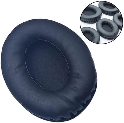 Comfortabele ovale hooftelefoon pads van sponsleer, geschikt voor verschillende modellen en maten (85 x 105)