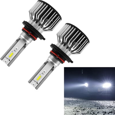 S6 2 STUKS HB3 / 9005 / H10 30W 3800LM 6000K IP68 LED-koplamplampen grootlicht conversiekit DC 9-36V (wit licht)