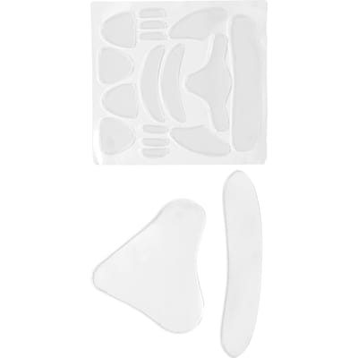 18 stuks Gezicht Voorhoofd Nek Anti-Rimpel Patch Siliconen Borst Kin Mondhoek Rimpel Pad Set white