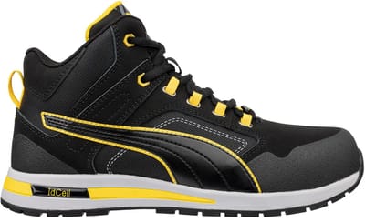 PUMA CROSSTWIST BLACK MID SB E PS WPA FO HRO SR 633130200000036 Veiligheidsschoenen SB Schoenmaat (EU): 36 Zwart 1 paar