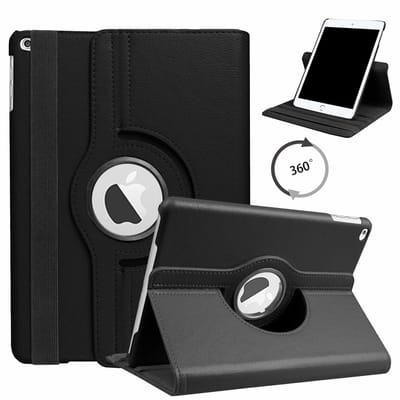 Apple iPad 10.2 (2019 / 2020 / 2021) 360Â° Draaibare Hoes - Zwart