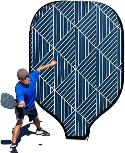 Pickleball Padelhoes - Beschermhoes Racket - Sport Transport - Lichtgewicht Ontwerp - 21.5 x 30.5 cm