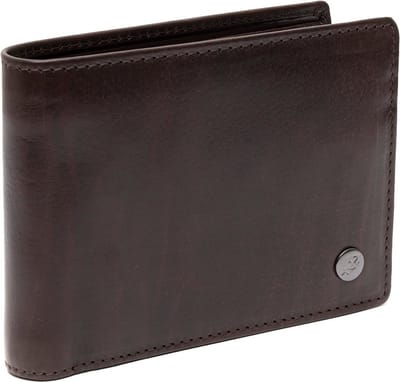 The Chesterfield Brand Leren Portemonnee Umbria Wallet Brown Donkerbruin