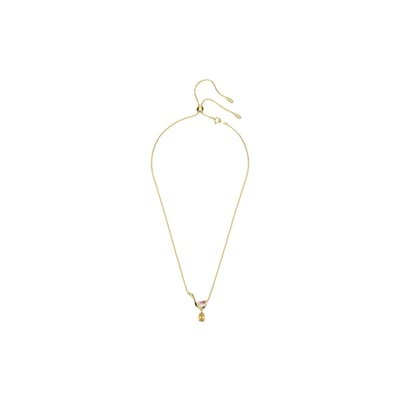 Swarovski Cariti Red Bean Ice glinsterende vergulde damesketting 5634333 Box (Random Color),F,Gold beige
