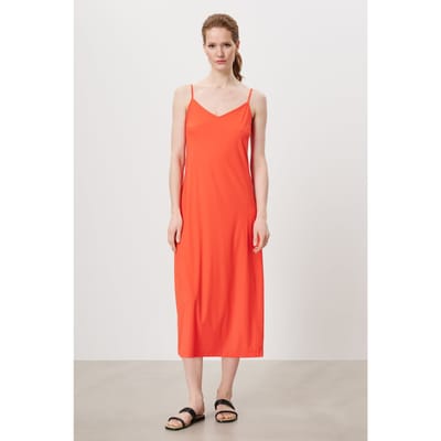 TRVL DRSS Cuzco Dress Papaya Maat: XS | Midi Jurken Outlet | Dames | Oranje