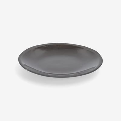 The Table Amsterdam Atelier Gebaksbord - Black Olive - Ø16 cm - Zwart