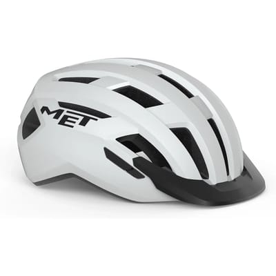 MET Allroad Fietshelm Mannen & Vrouwen – Fietshelm Volwassenen – Maat L (58-61cm) – White