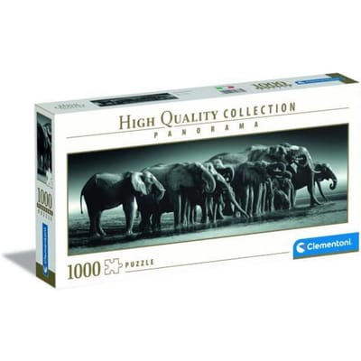 Clementoni - Puzzel - 1000 Stukjes - Herd of Giants - Puzzel Voor Volwassenen - High Quality Collection