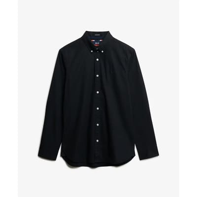 Superdry - Essentials Tailored Lite overhemd - Heren - Lange mouwen shirts