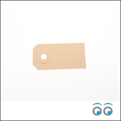Luxe Manilla Labels - Bloemenkaartje - Product Labels - 60 x 30 mm - 500 Stuks