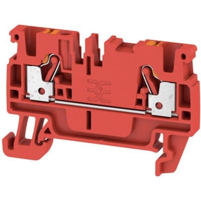 Weidmüller 1521900000 Doorgangsklem 5.1 mm Spanveer Rood 100 stuk(s)