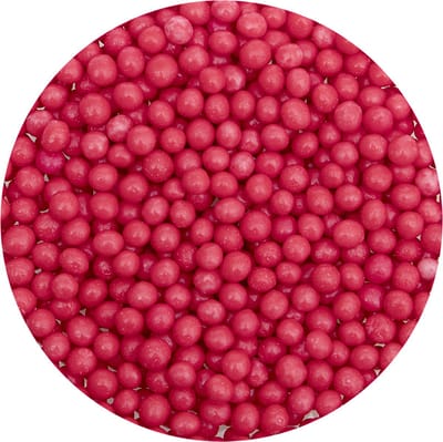 BrandNewCake® Zachte Parels Rood 500gr - Sprinkles - Strooisel - Taartdecoratie