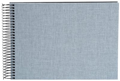 Goldbuch - Spiraalalbum Summertime Trend 2 - Blauw grijs - 24x17 cm