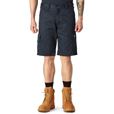 Dickies Everyday Polyester Heren Blauwe Knielange Shorts