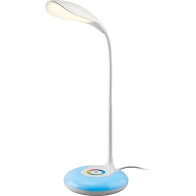 LIVARNO LED-tafellamp met RGB-verlichting en touchbediening (wit)