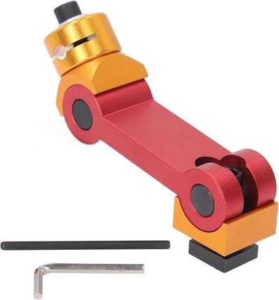 Werkstuk Locator - T Track Limiter - Precisie Werkstukken - Verstelbaar Hoek & Hoogte - Gecementeerd Carbide - Metaal