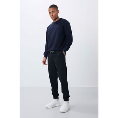 Heren Regular Fit Fleece Joggingbroek