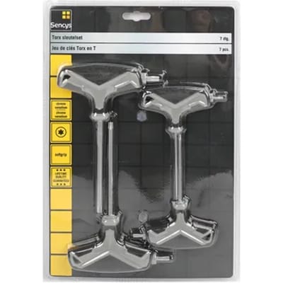 Sencys Inbussleutelset Torx 7st.