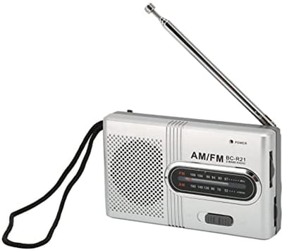 Draagbare Lange Bereik FM Transistor Radio met Hoofdtelefoonaansluiting voor Binnen en Buiten