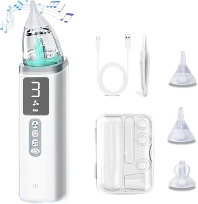 Elektrische Neusreiniger voor Baby - Elektrisch - Neuspeer - Neuszuiger - Neus Aspirator - PRO