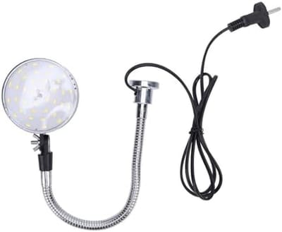 LED Zwanenhalslamp - Werklicht Machine Lamp - Gericht Werken - Magnetische Voet 360 Graden - 30 cm Lengte - Wit Licht