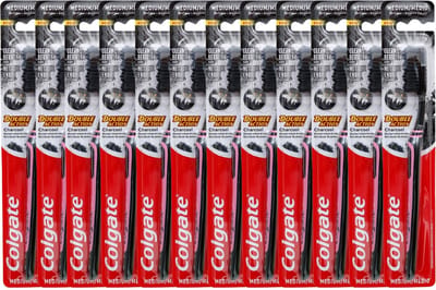 Colgate Double Action Medium Tandenborstel (Voordeelverpakking) - 12 stuks