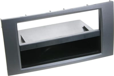 1-DIN Paneel geschikt voor Ford Focus/ C-Max/ Fiesta/ Fusion/ Galaxy/ S-Max/ Transit/ Kuga/ Antraciet