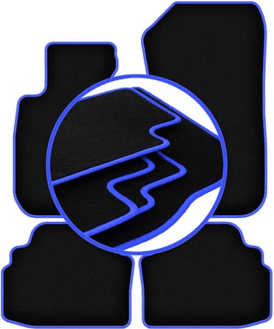 CARLUX-BLUE automatten voor: BMW 3 E92 xDrive coupé (2004-2011)