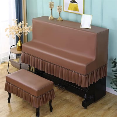 Piano Stofkap - Beschermhoes - Piano Beschermen - Waterdicht Technisch Doek - 153 x 34 cm - Zwart