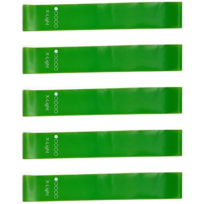 Ensemble de 5 Bandes de Résistance Bandes Élastiques de Yoga Expander Ceinture d'Entraînement Squat Pilates Crossfit Exercice Bandes de Fitness Équipement de Gymnastique
