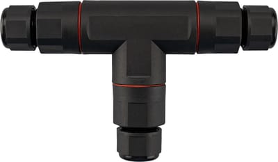 Pro T-piece Kabelverbinding IP 68 - Zwart