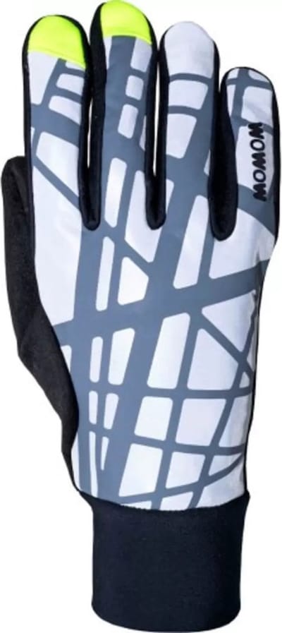 Fietshandschoenen reflecterend Wowow Night Explorer - 0-10°C - XXXL