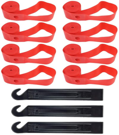 Fiets Velg Tape - Velg Strip - Fietsband Reparatie - PVC Materiaal - 26 Inch 700C - Rood
