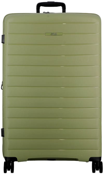 Jump Striper 4 wielen Trolley 77 cm met uitbreidingsplooi | Appel groen