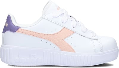 Diadora Game Step Skin Ps Sneakers - Meisjes - Wit - Maat 31