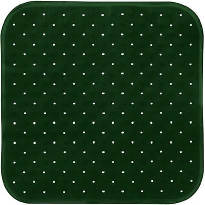 MSV Badmat Antislip – Antislip Douchemat voor Douche en Bad – Badkamermat Antislip Rubber – Groen – 54 x 54 cm