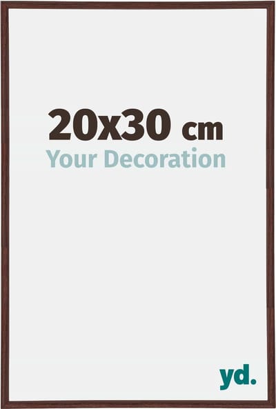 Your Decoration - Fotolijst 20x30 cm - Kunststof - Bruin - Annecy