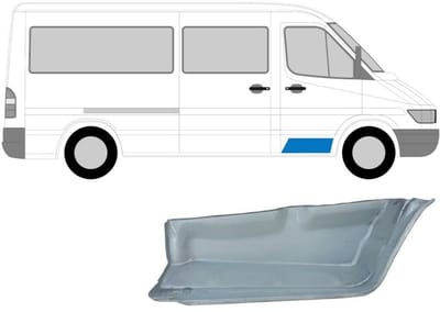 Binnen voorste trap reparatiepaneel voor Mercedes Sprinter 1995-2006 / Rechts