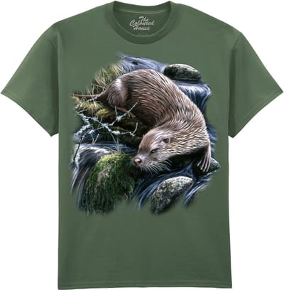 Exploring Otter The Coloured House T-shirt M