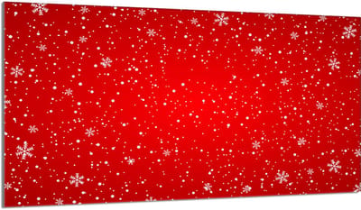 TMK ArtDeko Czerwone Serie - Snijplank - 90x52 cm - Veilig en Veelzijdig