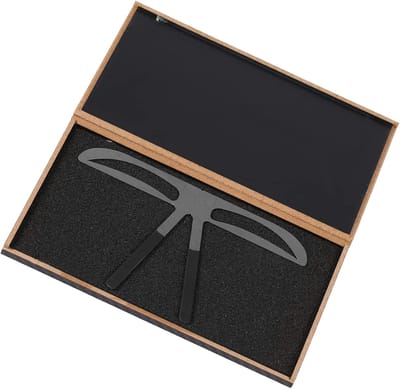 Wenkbrauw Stencils - Make-up Shaper - Wenkbrauwen Vormgeven - Driepunts Positionering - 17 x 1 x 0.5 cm - Natuurlijk