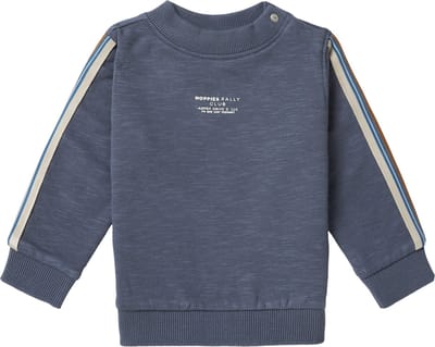 Noppies Boys sweater Trophy long sleeve Jongens Trui - Turbulence - Maat 62