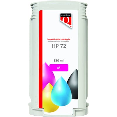 Inkcartridge Quantore alternatief tbv HP 72 C9372A rood | 1 stuk